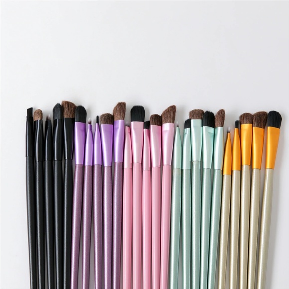 NEW 5pcs Portable Mini Eye Makeup Brushes Set - Picture 3 of 8